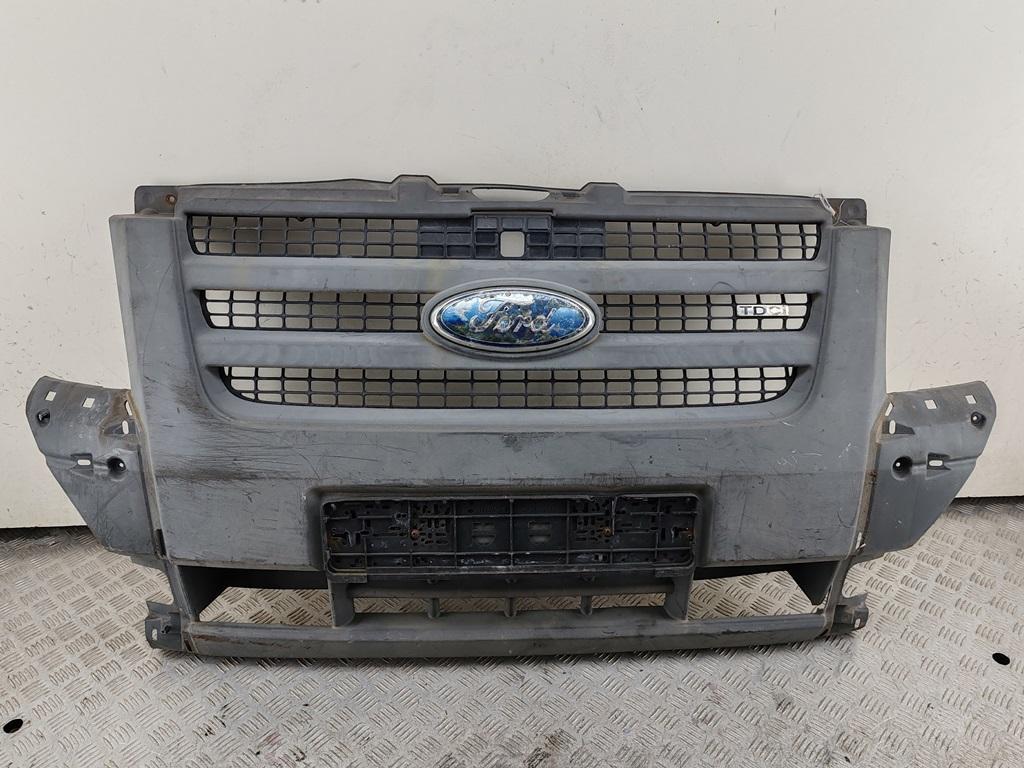 бампер передний Ford Transit 2008, дизель, красный, микроавтобус, 6C1117KB19B