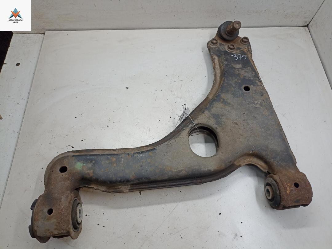 рычаг передний левый Opel Astra G 1998, 1.2 л., бензин, МКПП, серый, хетчбэк 5 дв. - фото №1