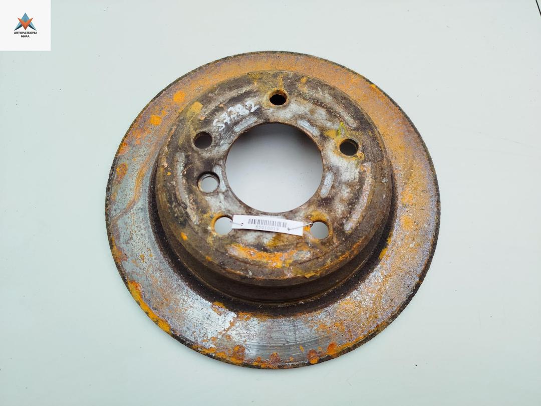 диск тормозной задний BMW 5 серия E39 1997, 2.0 л., бензин, МКПП, чёрный, седан - фото №1