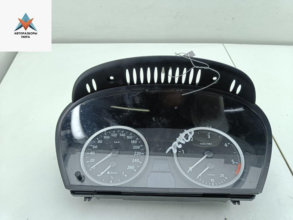 приборная панель BMW 5 серия E60/E61 2005, 2.5 л., дизель, МКПП, серый, универсал, 6983153 - фото №1