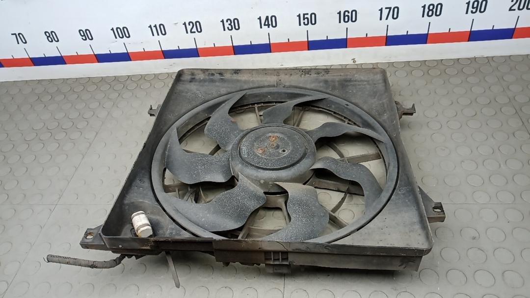 вентилятор радиатора Kia Sportage 3 поколение 2013, 1.7 л., дизель, МКПП, внедорожник 5 дв., 253802Y000 - фото №1