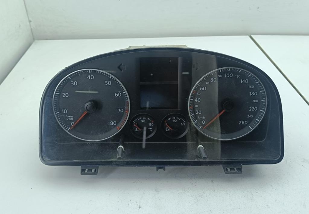 приборная панель Volkswagen Touran 2005, 2.0 л., бензин, МКПП, красный, минивэн, 1T0920861