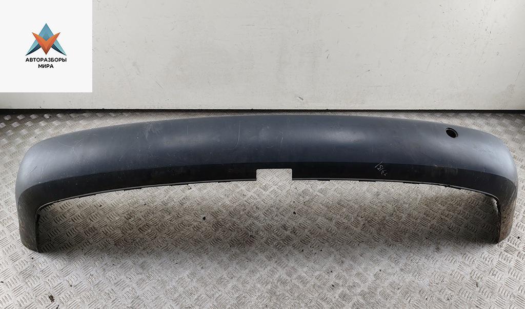 бампер задний Volkswagen Caddy 3 поколение 2007, красный, фургон - фото №1