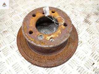 диск тормозной задний Volkswagen LT 2 поколение 2002, 2.5 л., дизель, МКПП, красный, микроавтобус