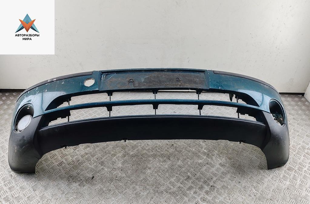 бампер передний Ford Mondeo 3 поколение 2002, i, бензин, зелёный, универсал - фото №1