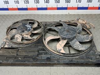 вентилятор радиатора Volkswagen Passat B6 2007, 2.0 л., дизель, МКПП, универсал, 1K0959455ET, 1K0121205AD, 1K0959455FR