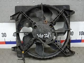 вентилятор радиатора Hyundai Santa Fe 2 поколение (CM) 2006, 2.2 л., дизель, МКПП, внедорожник 5 дв., 253802B000, 977302B200