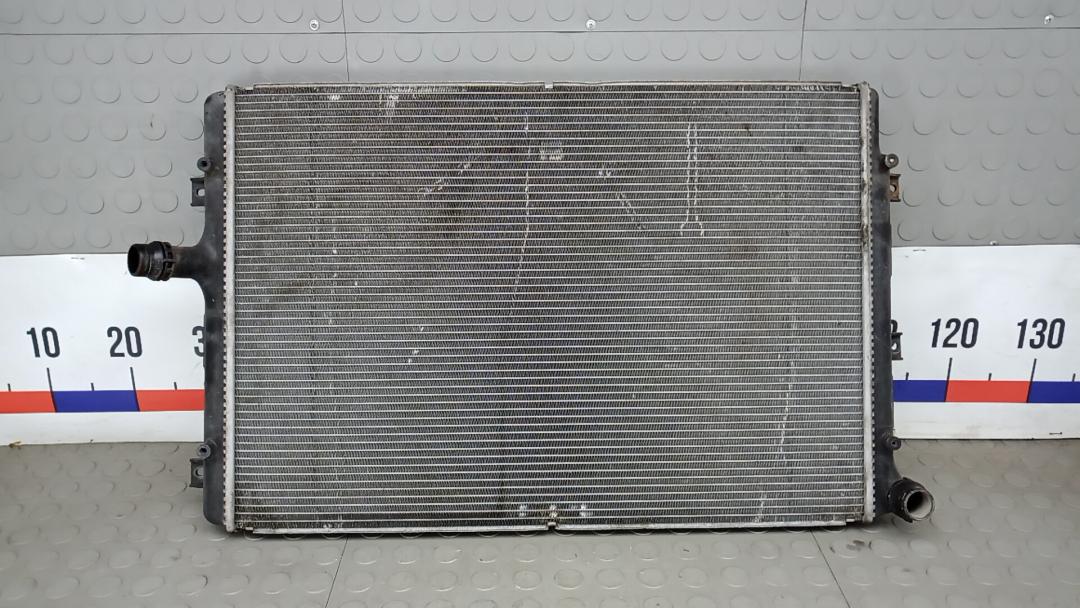 радиатор охлаждения Volkswagen Passat B6 2008, 2.0 л., дизель, МКПП, седан, 3C0121253Q - фото №1