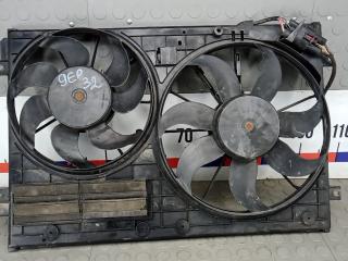 вентилятор радиатора Volkswagen Passat B6 2008, 2.0 л., TDi, дизель, МКПП, седан, 1K0959455ET, 1K0121205AD, 1K0959455DL
