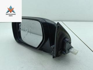 зеркало левое Mitsubishi Outlander 1 поколение 2006, 2.0 л., бензин, МКПП, чёрный, внедорожник 5 дв.