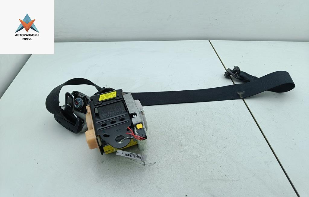 ремень безопасности Mitsubishi Outlander 1 поколение 2006, 2.0 л., бензин, МКПП, чёрный, внедорожник 5 дв., TKAB2EN260 - фото №1