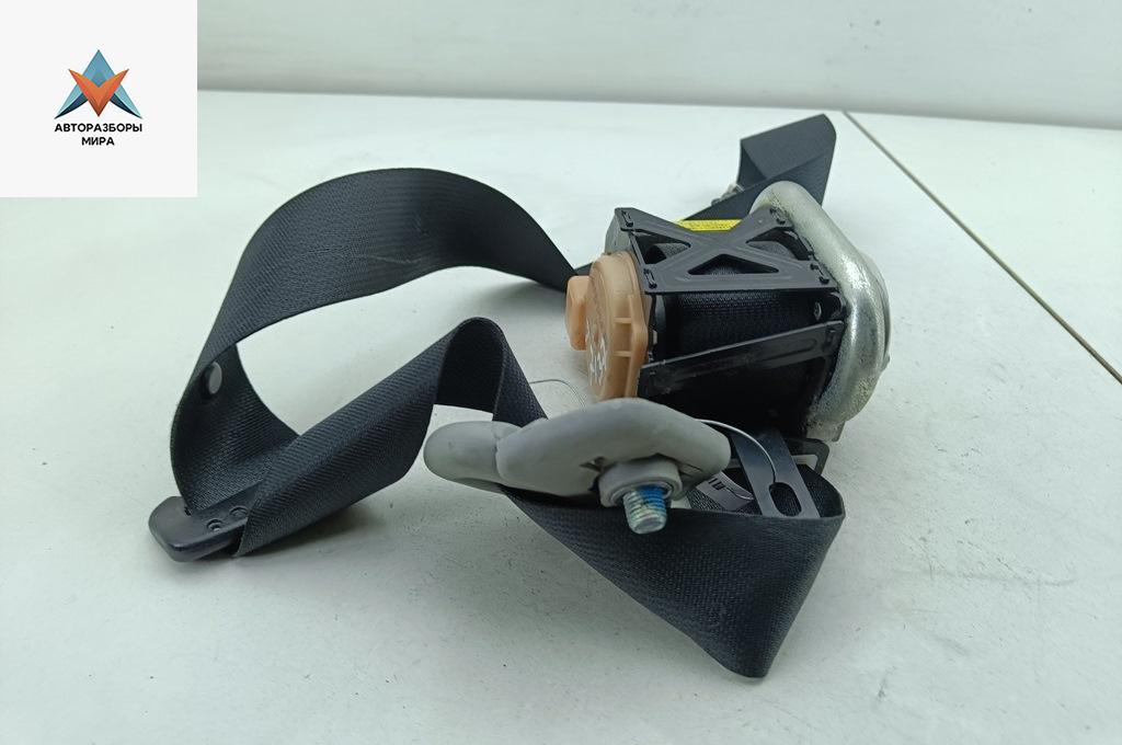 ремень безопасности Mitsubishi Outlander 1 поколение 2006, 2.0 л., бензин, МКПП, чёрный, внедорожник 5 дв., TKAB2EN259 - фото №1