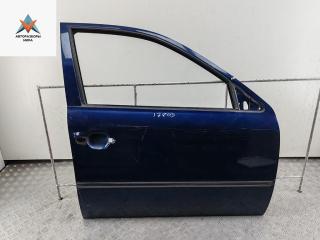 дверь сдвижная Skoda Octavia mk1 (A4 1U) 2003, синий, хетчбэк 5 дв.