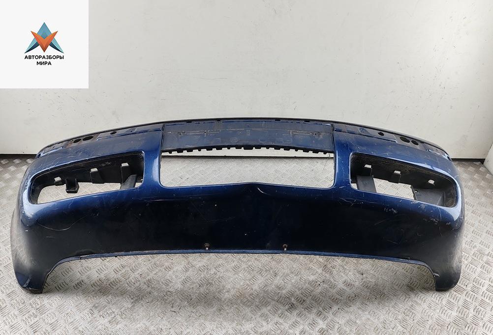 бампер передний Skoda Octavia mk1 (A4 1U) 2003, бензин, синий, хетчбэк 5 дв. - фото №1