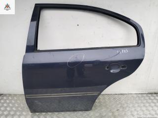 дверь сдвижная Skoda Octavia mk1 (A4 1U) 2003, синий, хетчбэк 5 дв.