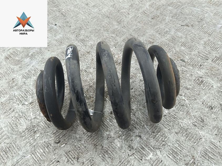 пружина задняя Volkswagen Transporter T4 1992, 2.4 л., дизель, МКПП, красный, микроавтобус - фото №1