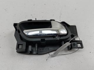 ручка внутренняя задняя правая Peugeot 308 T7 2008, 1.6 л., бензин, МКПП, чёрный, универсал, 9660525380