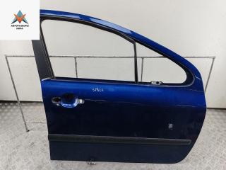 дверь сдвижная Peugeot 307 1 поколение [рестайлинг] 2006, синий, хетчбэк 5 дв.