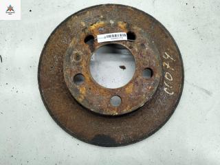 диск тормозной задний Skoda Fabia 2 поколение (5J) 2008, 1.6 л., бензин, МКПП, серый, хетчбэк 5 дв.