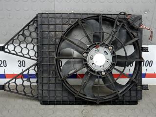 вентилятор радиатора Skoda Fabia 2 поколение (5J) [рестайлинг] 2011, 1.6 л., дизель, МКПП, универсал, 6Q0959455AD, 6R0121207A