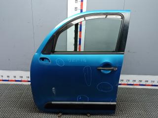 дверь передняя левая Citroen C3 Picasso 1 поколение [рестайлинг] 2013, 1.6 л., HDi 8V, дизель, МКПП, минивэн