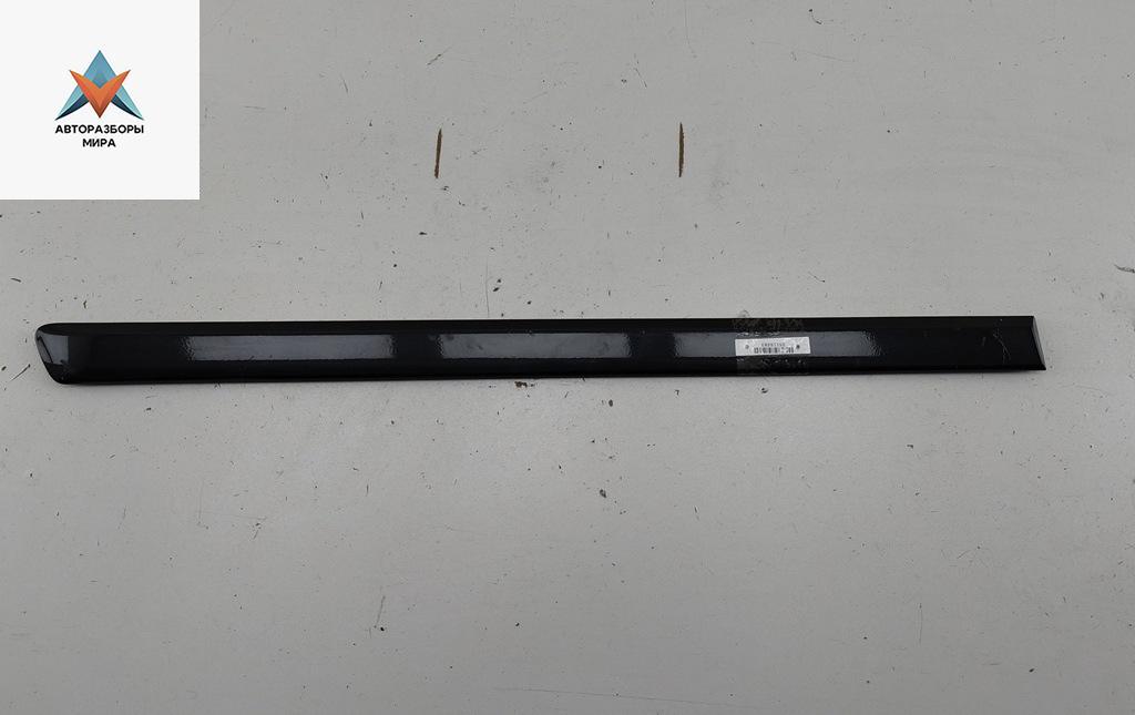 молдинг двери задней правой Audi A4 B6 2001, 2.5 л., дизель, МКПП, чёрный, универсал, 8E0853964 - фото №1