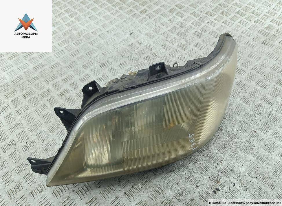 фара левая Mercedes-Benz Sprinter W901-W905 2002, 2.2 л., дизель, робот, белый, микроавтобус, 15149500 - фото №1