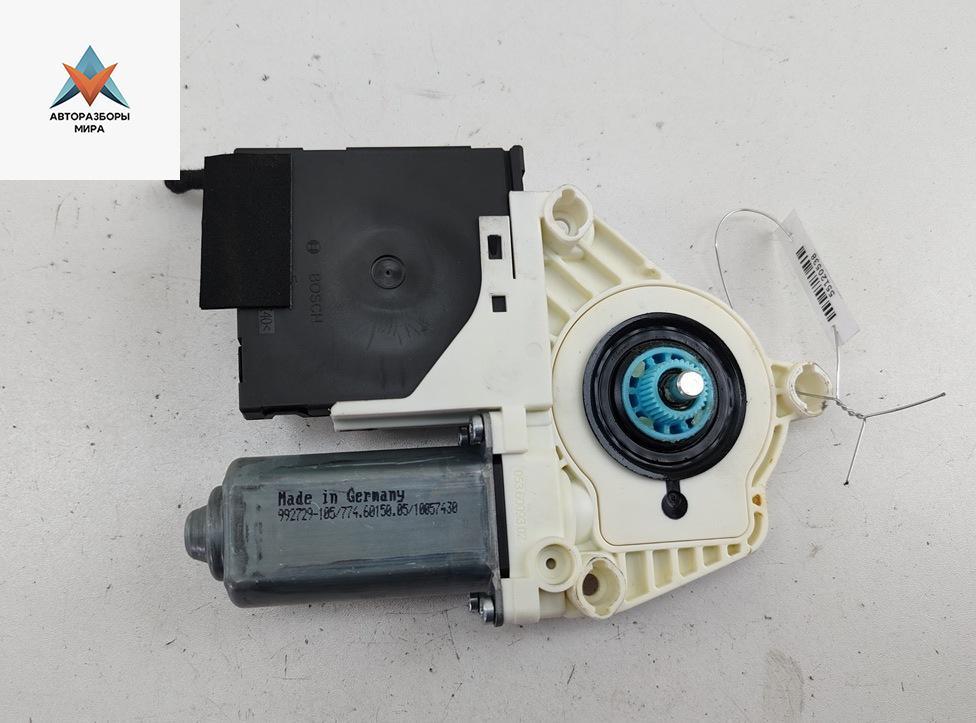 моторчик стеклоподъемника передний правый Volkswagen Passat B6 2007, 2.0 л., дизель, АКПП, синий, универсал, 1K0959792L - фото №1