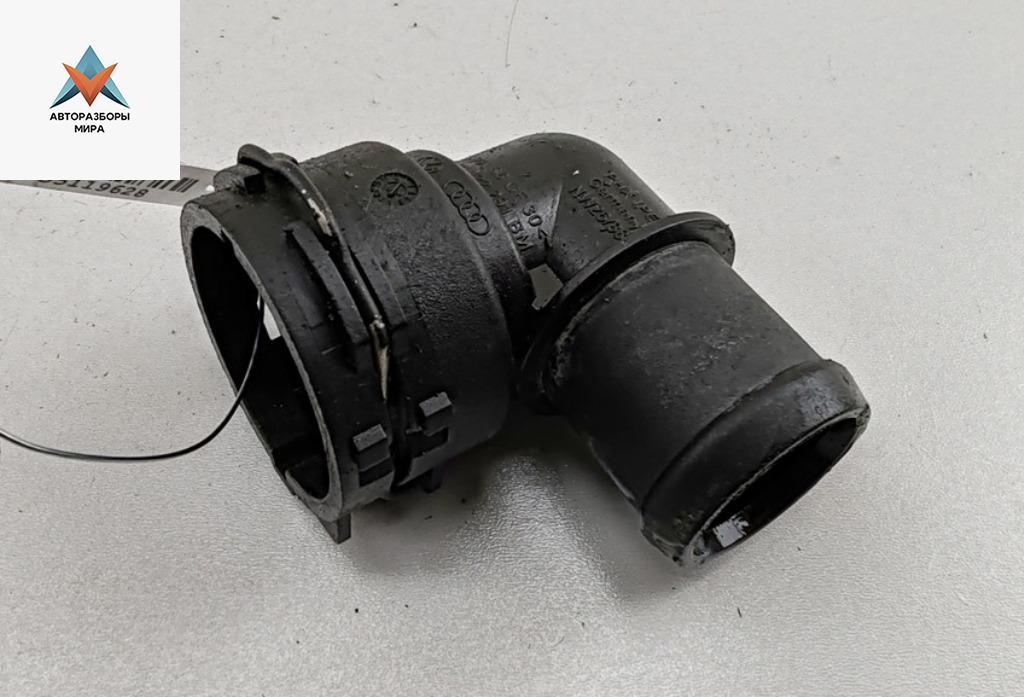 фланец (тройник) системы охлаждения Volkswagen Passat B6 2009, 2.0 л., дизель, МКПП, синий, универсал, 1K0122291BM - фото №1