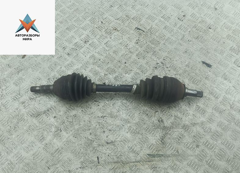 полуось передняя левая (приводной вал, ШРУС) Opel Zafira 2 поколение (B) 2006, 1.8 л., бензин, МКПП, синий, минивэн - фото №1