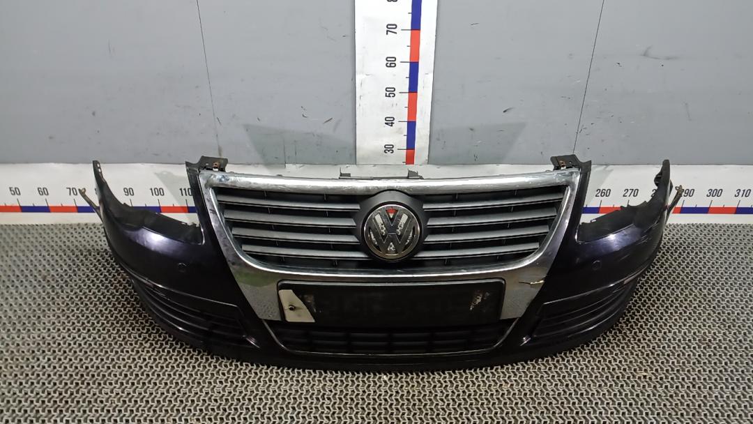 бампер передний Volkswagen Passat B6 2008, 2.0 л., дизель, АКПП, седан, 3C0807217D - фото №1