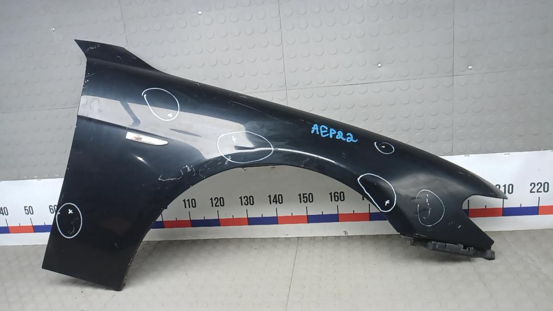 крыло переднее правое BMW 7 серия E65/E66/E67 2004, 3.0 л., D 730d, дизель, АКПП, седан - фото №1