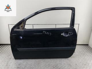 дверь сдвижная Ford Focus 1 поколение [рестайлинг] 2002, синий, хетчбэк 3 дв.