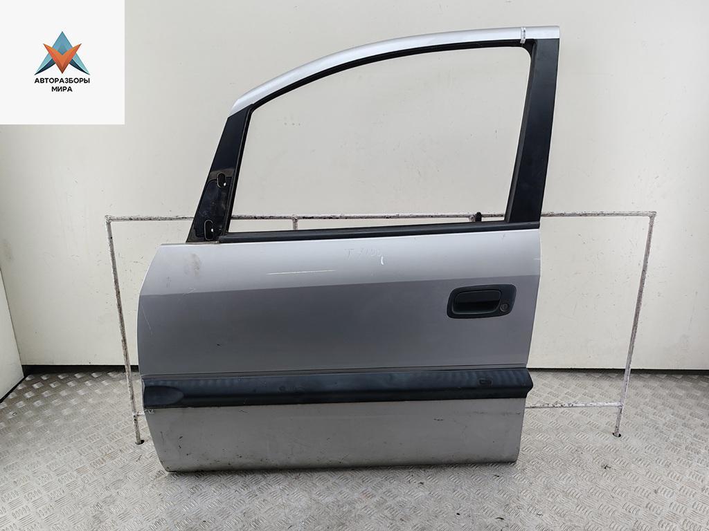 дверь сдвижная Opel Zafira 1 поколение (A) 2002, серый, минивэн - фото №1