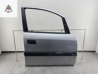 дверь сдвижная Opel Zafira 1 поколение (A) 2002, серый, минивэн