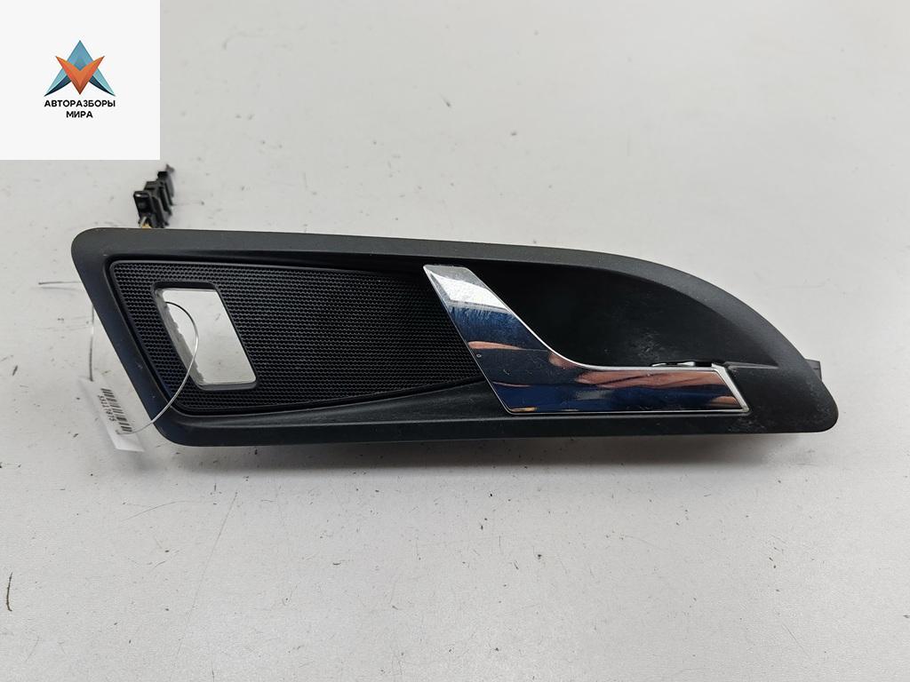 ручка внутренняя передняя правая Skoda Octavia mk2 (A5 1Z) 2005, 1.6 л., бензин, МКПП, чёрный, универсал, 1Z0837248 - фото №1