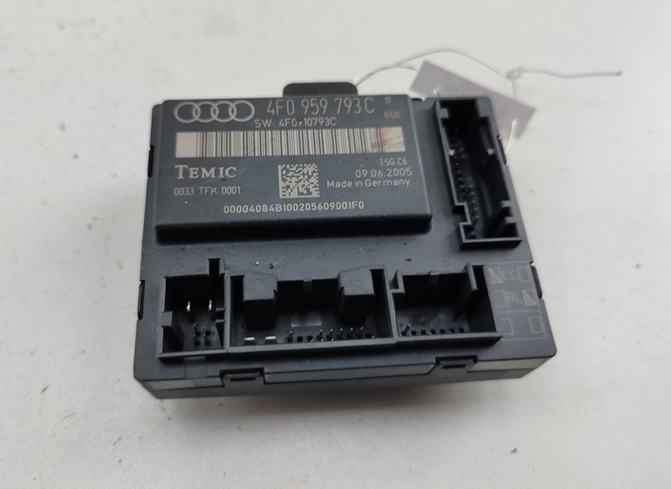 модуль управления двери Audi A6 C6 2005, 3.2 л., бензин, АКПП, чёрный, универсал, 4F0959793C