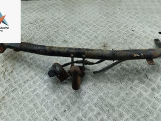 прицепное устройство (фаркоп) Volkswagen Caddy 3 поколение 2007, 1.4 л., бензин, МКПП, красный, фургон