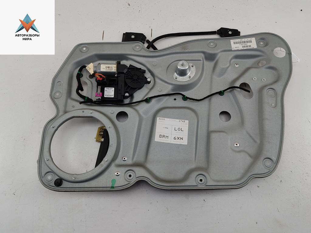 стеклоподъемник электрический передний правый Volkswagen Touran 1 поколение 2005, 2.0 л., дизель, МКПП, серый, минивэн, 1T1837730AG - фото №1