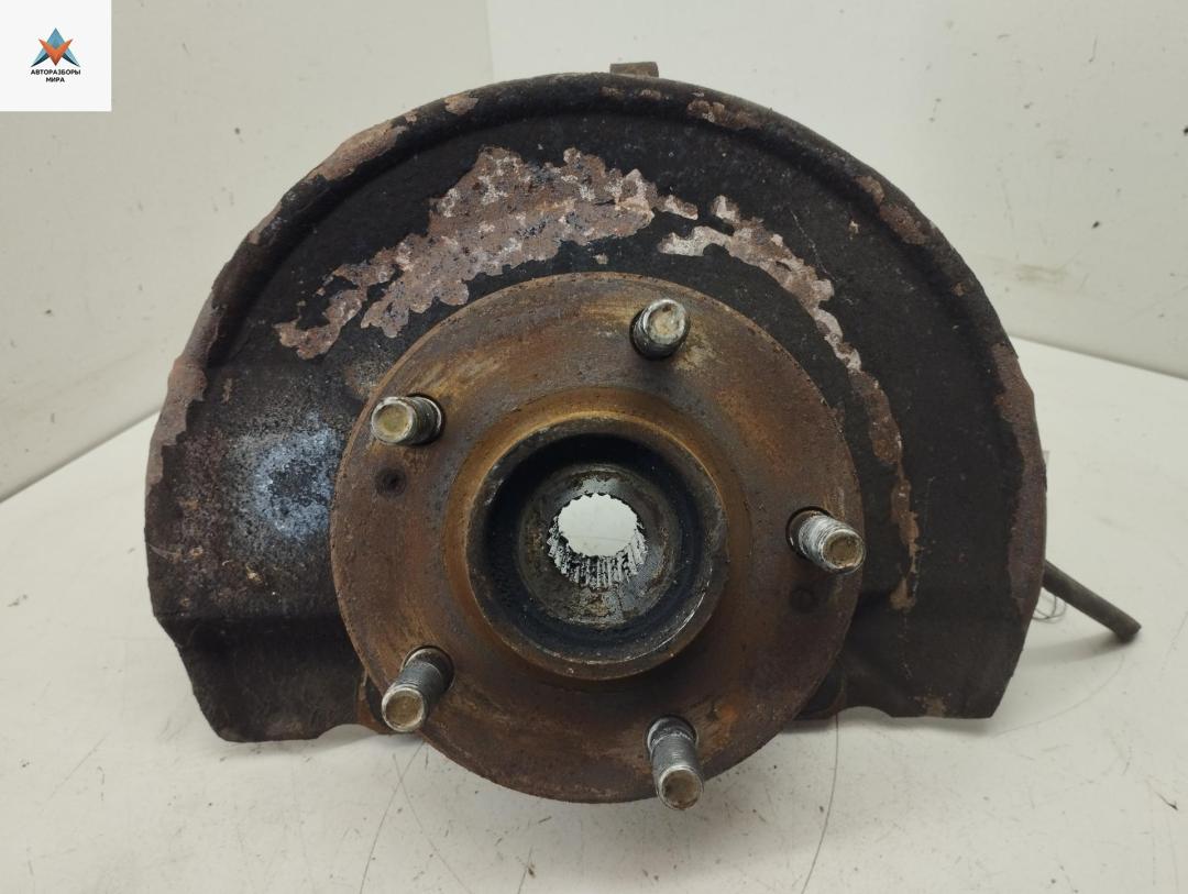 ступица передняя правая Mitsubishi Outlander 1 поколение 2006, 2.0 л., бензин, МКПП, чёрный, внедорожник 5 дв. - фото №1