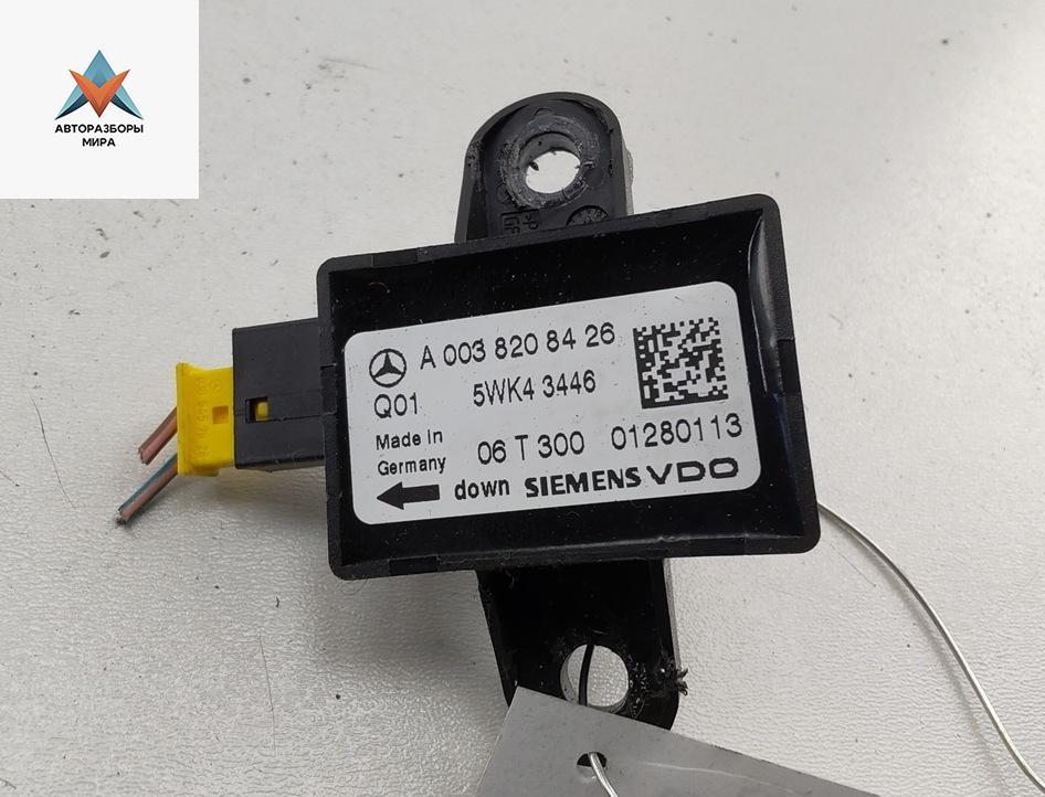 датчик AirBag Mercedes-Benz S-Класс W221 2006, 4.7 л., бензин, АКПП, чёрный, седан, 0038208426 - фото №1