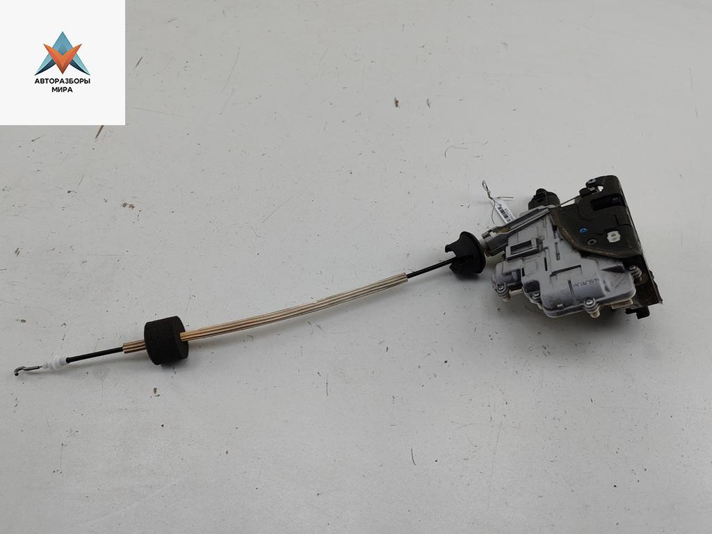 замок двери передней левой Audi A6 4F/C6 2007, 2.0 л., TFSI, бензин, МКПП, чёрный, седан - фото №1