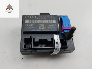 модуль управления двери Audi A6 4F/C6 2007, 2.0 л., TFSI, бензин, МКПП, чёрный, седан, 4F0959792E