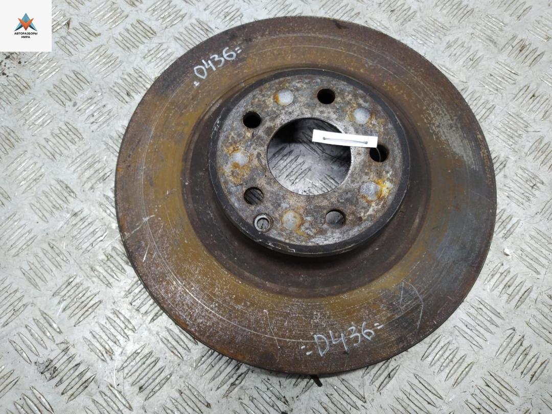 диск тормозной передний Mercedes-Benz CLS-Класс C219 2005, 3.5 л., бензин, АКПП, чёрный, седан - фото №1