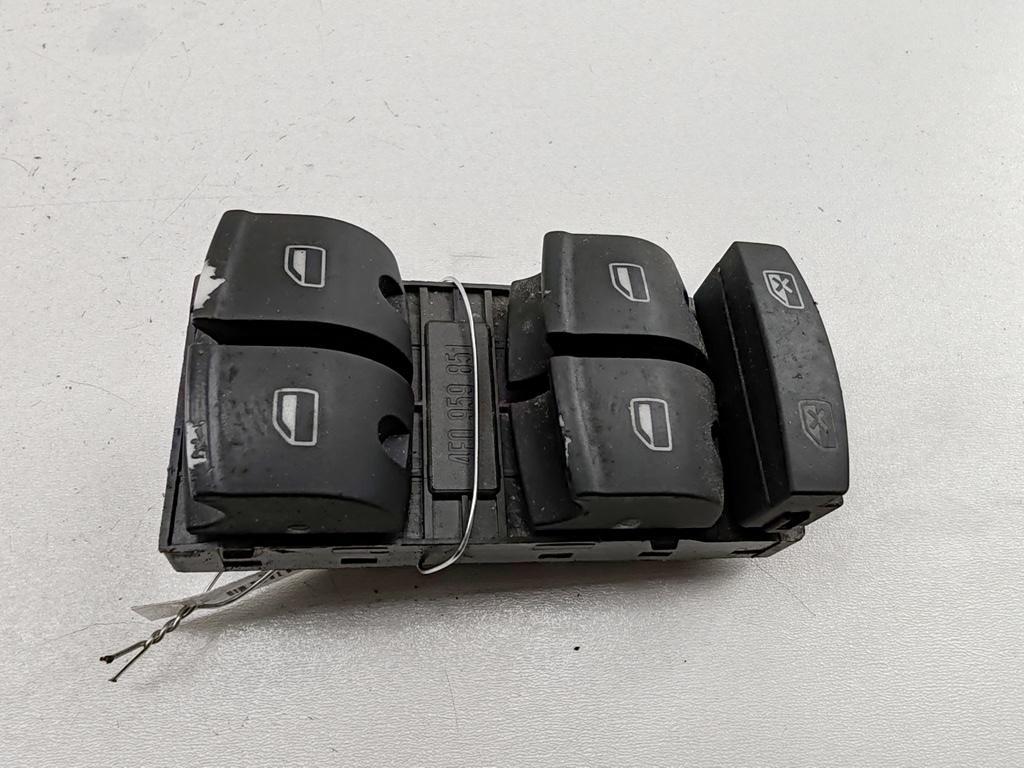 кнопка стеклоподъемника переднего левого Audi A6 C6 2005, 3.2 л., бензин, АКПП, чёрный, универсал, 4F0959851