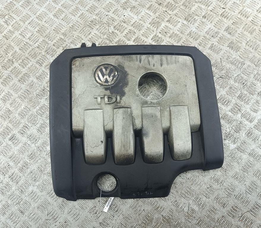 декоративная крышка двигателя Volkswagen Touran 1 поколение 2005, 2.0 л., дизель, МКПП, серый, минивэн - фото №1