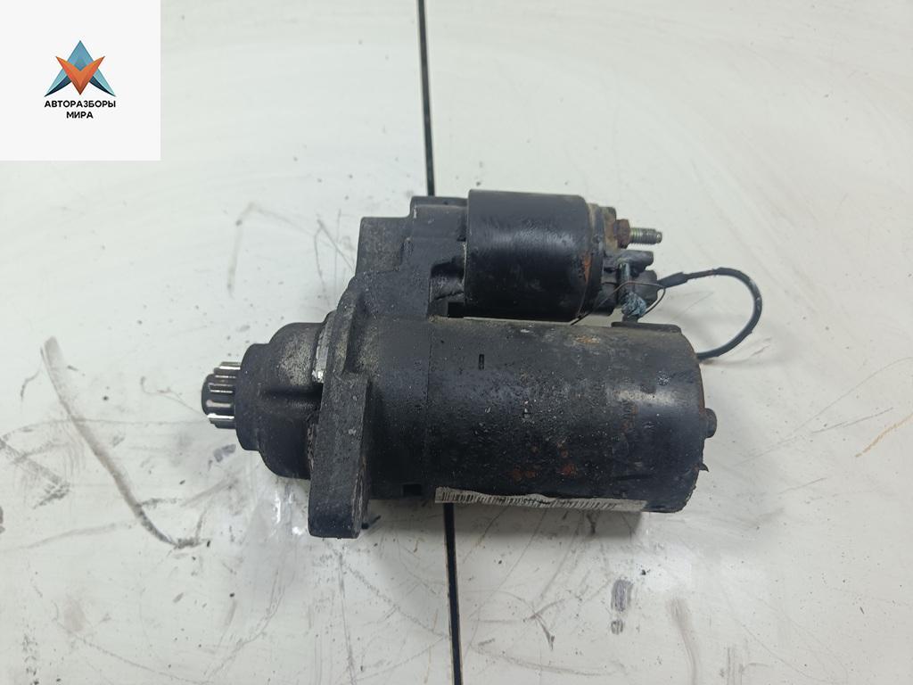 стартер Skoda Octavia mk1 (A4 1U) 2003, 2.0 л., бензин, МКПП, синий, хетчбэк 5 дв., 02A911023L - фото №1