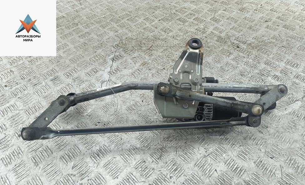 Механизм стеклоочистителя переднего (трапеция дворников) Volkswagen Passat B6 2007, 2.0 л., дизель, АКПП, синий, универсал - фото №1