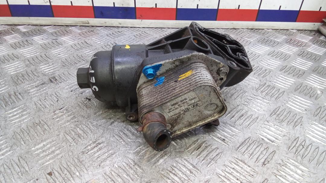 Корпус масляного фильтра дизельный Hyundai ix35 1 поколение 2012, 1.7 л., дизель, МКПП, внедорожник 5 дв., 263102A510, 26410-2A300 - фото №1