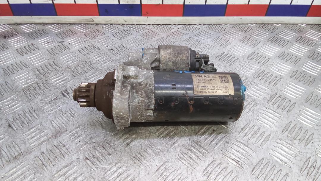 стартер Skoda Superb 3 поколение 2015, 1.6 л., дизель, МКПП, хетчбэк 5 дв., 02Z911024H - фото №1